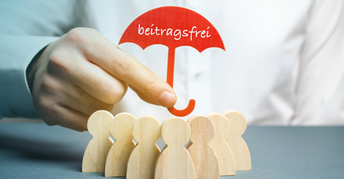 Verwunderlich Versicherung Beitragsfrei Stellen Bilder
