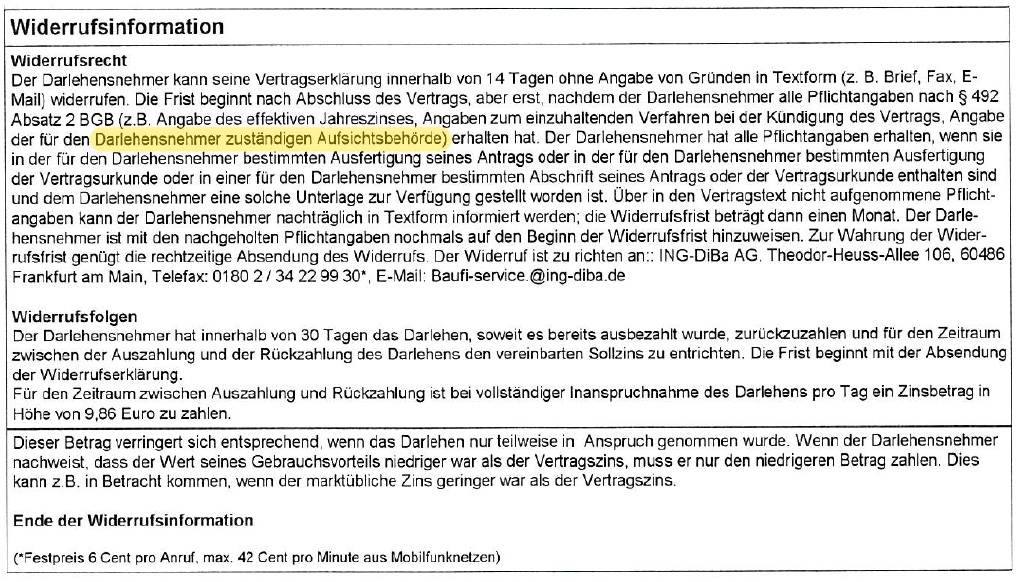 Fehlerhafte Widerrufsbelehrung Alle Typischen Fehler